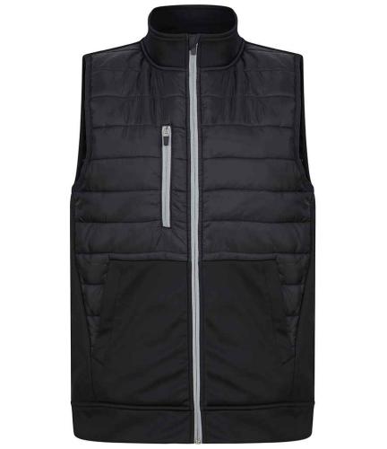 Tombo Unisex Padded Sports Gilet - BLK - XS
